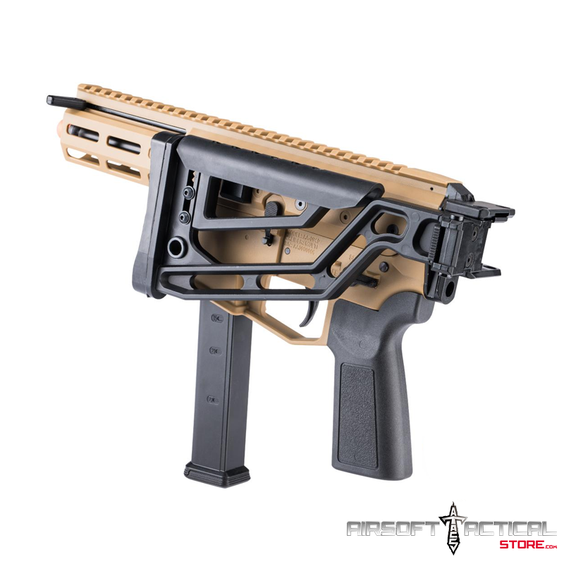 Skeletonized Ambidextrous Folding Stock w/ Adjustable Cheek Riser for Picatinny Rail Mounts by - Imagen 4
