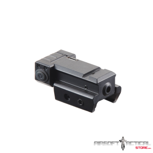 Compact Red Laser Sight - (Black) by Lancer Tactical