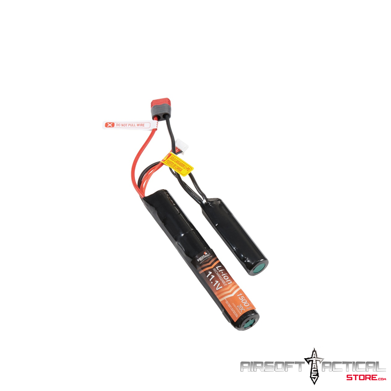 11.1V 1500mAh 20C Nunchuck Li-Ion Battery (Deans Connector) by Lancer Tactical
