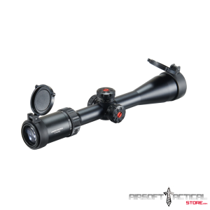 3-9x40E Variable Power Airsoft Rifle Scope w/ Mount Rings - (Black) by Lancer Tactical