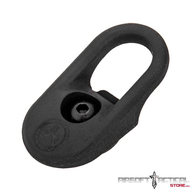 Airsoft MP MOE Steel Sling Swivel – BLACK by Lancer Tactical