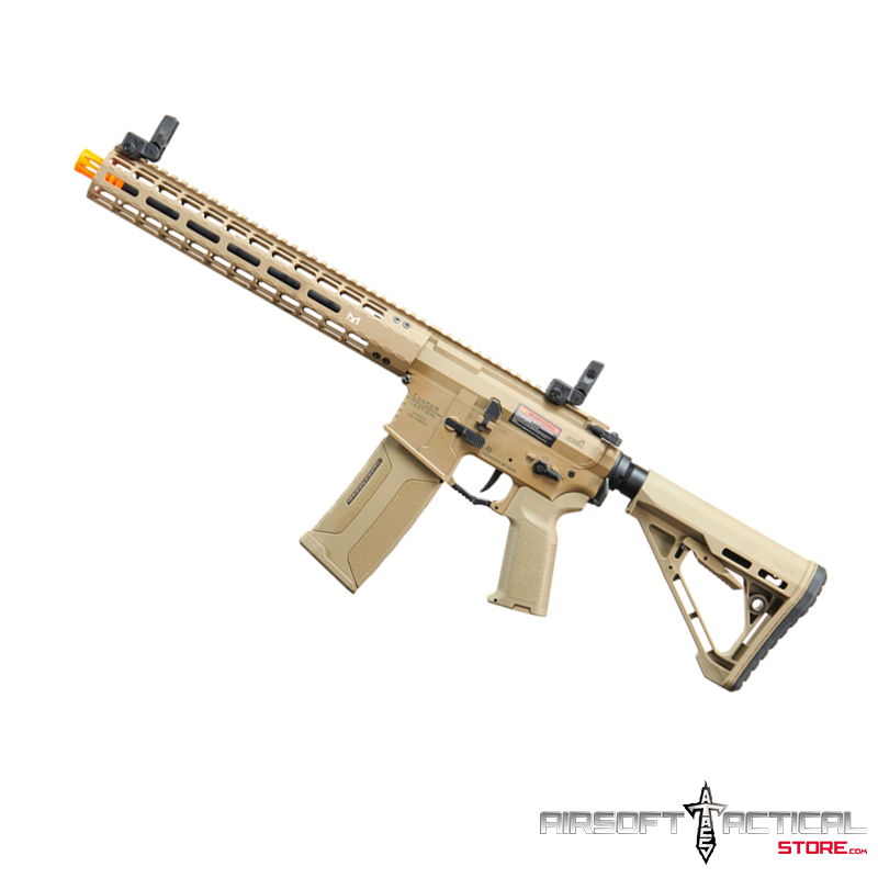 (ETA October 2026) Gen 4 VALIANT Edition 13″ Carbine AEG w/ Aster II Bluetooth ETU G4 – (Tan) by Lancer Tactical