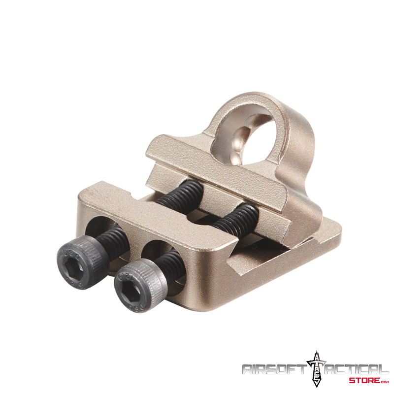 Picatinny Quick Detach Sling Mount - TAN by Lancer Tactical - Imagen 2
