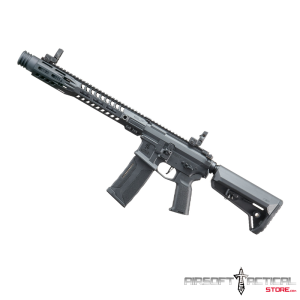 SLR SD  Gen 3 AEG Airsoft Rifle w/ Licensed SLR Handguard & Mock Suppressor - (Black) - 13" by Lancer Tactical